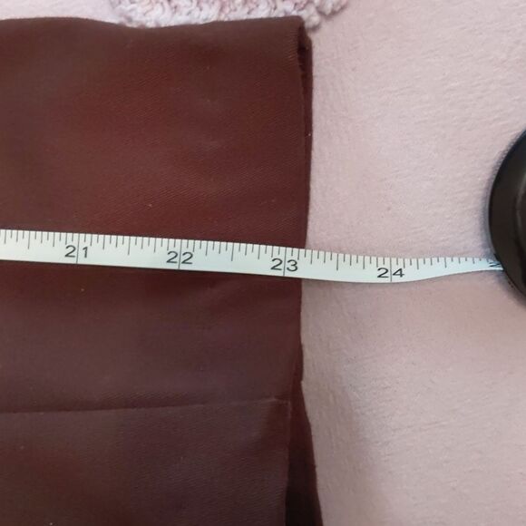 TALBOTS Chocolate Brown Embroidered Blazer Jacket Size 14 - Picture 9 of 9